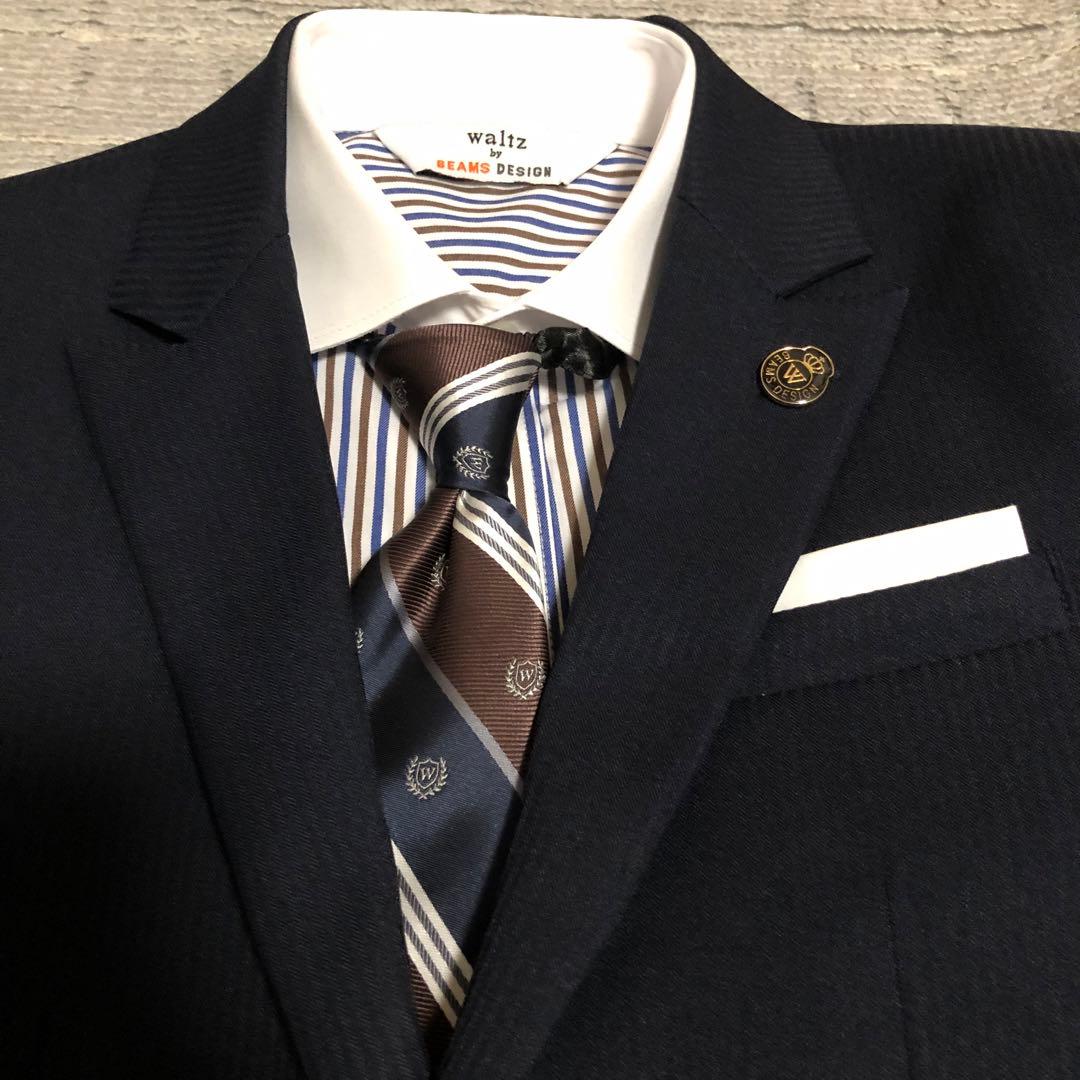 着用1回　男の子スーツwaltz by BEAMS DESIGN 140cm