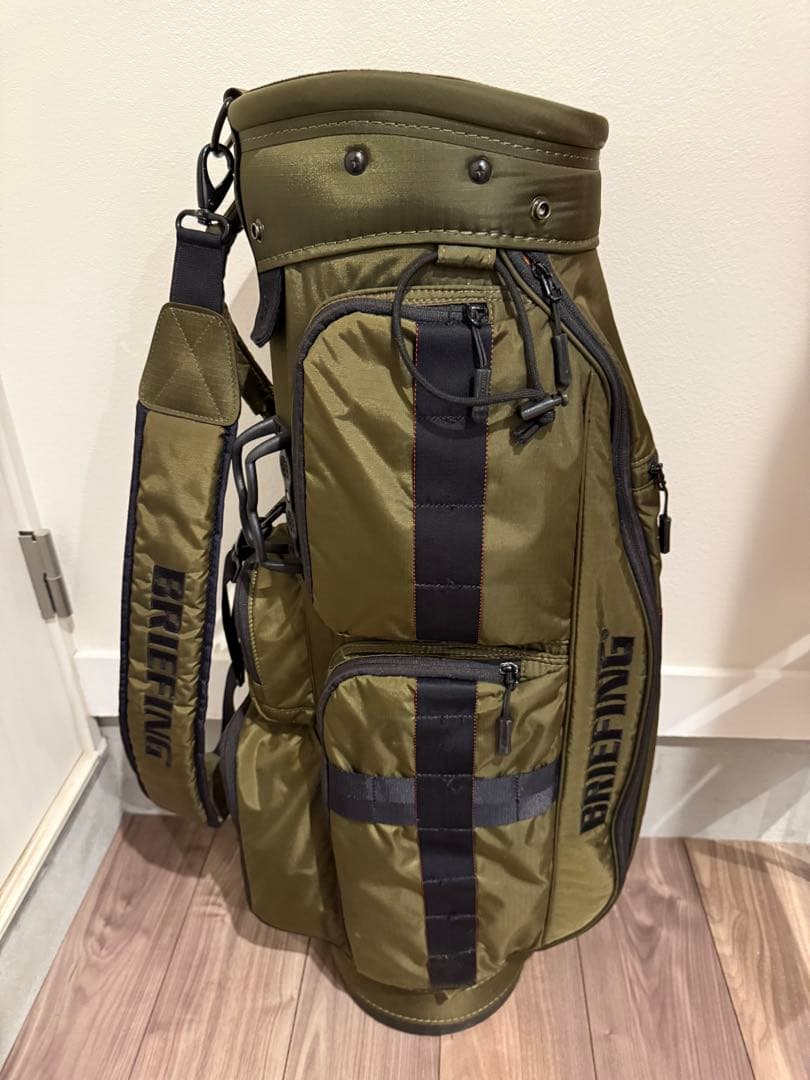 F*z様 BRIEFING キャディバッグ オリーブ