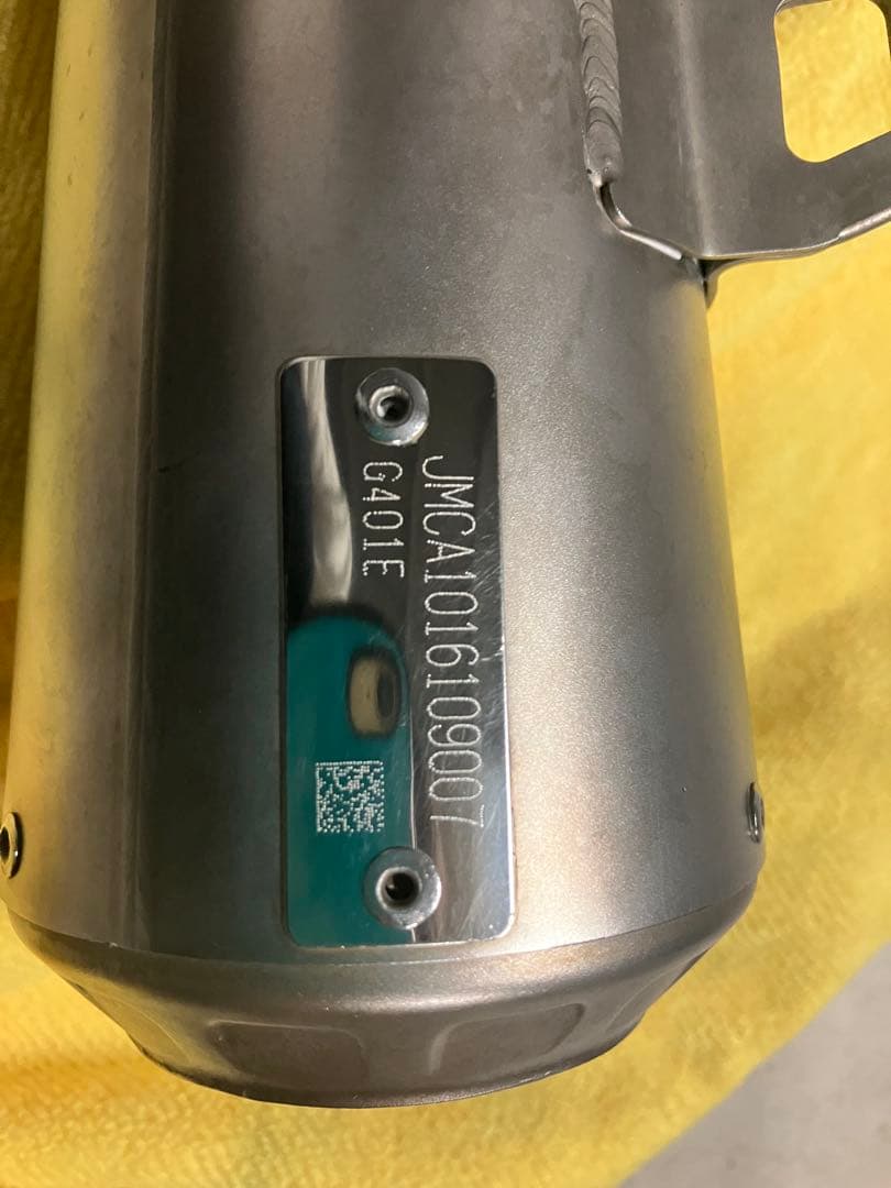 YZF-R25 3 mt25 03アクラボビッチ　マフラー ヒートガード