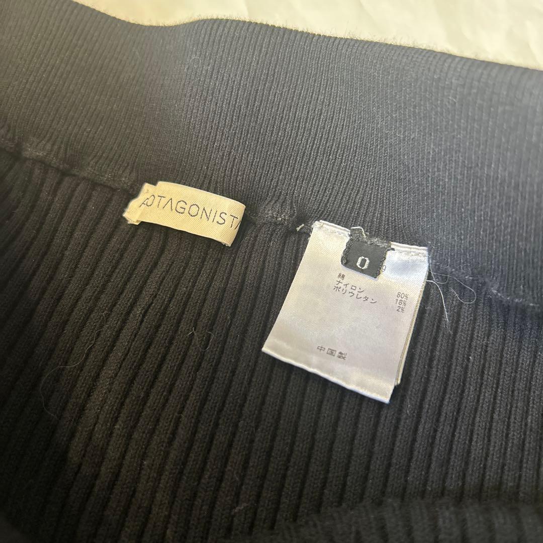 PROTAGONISTA フレアニットリブパンツ　ドゥーズィエムクラス