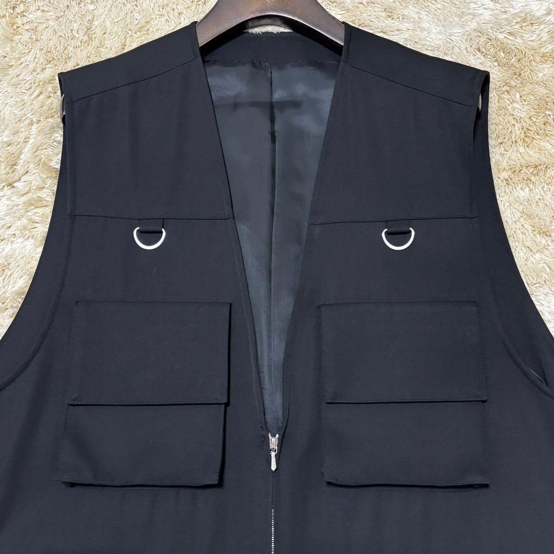 【極美品】stein OVERSIZE MULTI POCKET VEST S