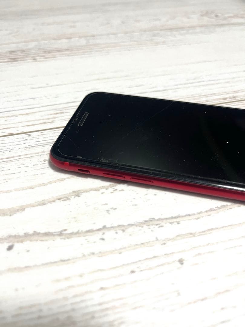 【美品】iPhoneSE 第二世代 128GB PRODUCT RED 赤色
