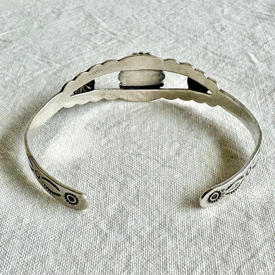 1940’s ヴィンテージ ナバホ バングル　スターリングシルバー　ターコイズ