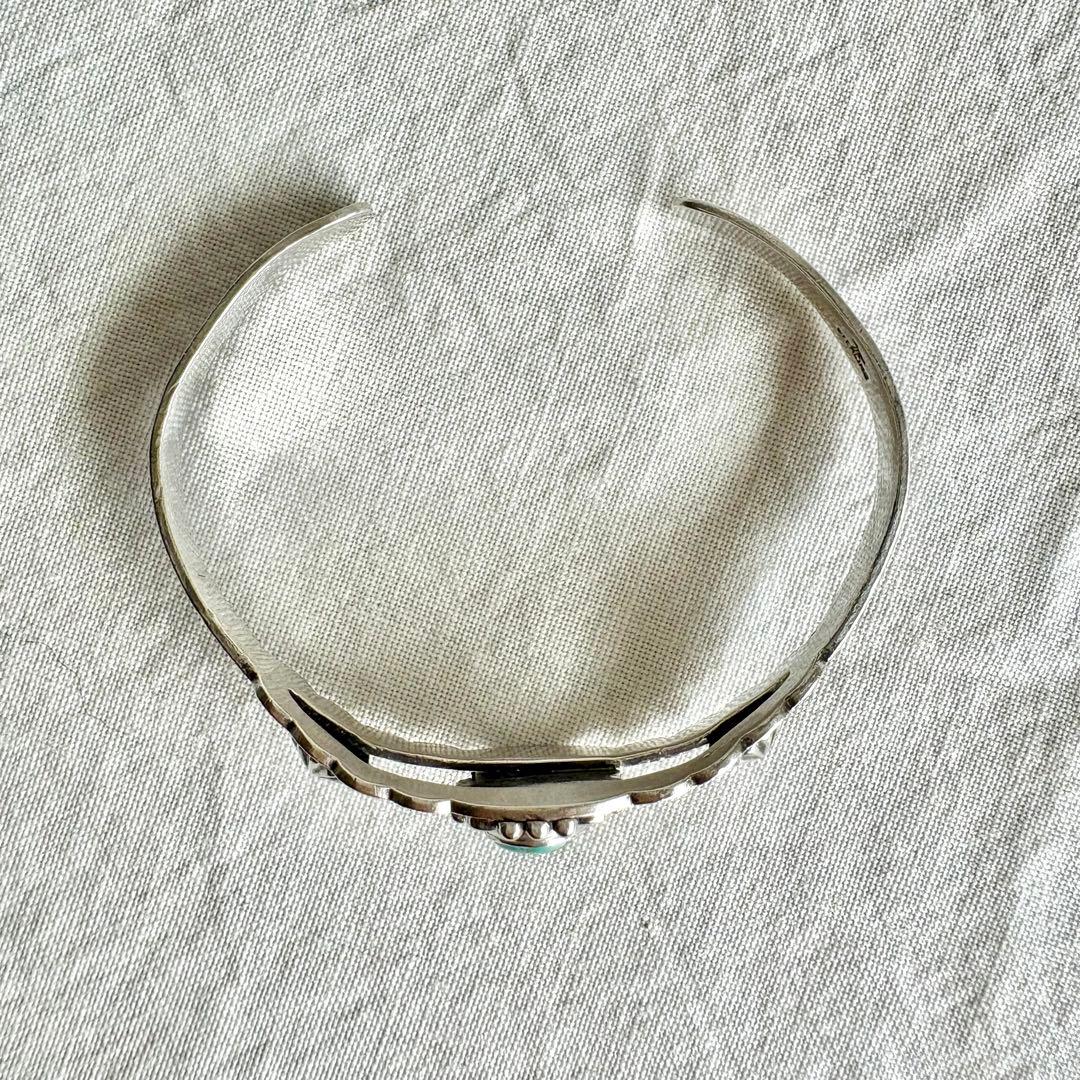 1940’s ヴィンテージ ナバホ バングル　スターリングシルバー　ターコイズ