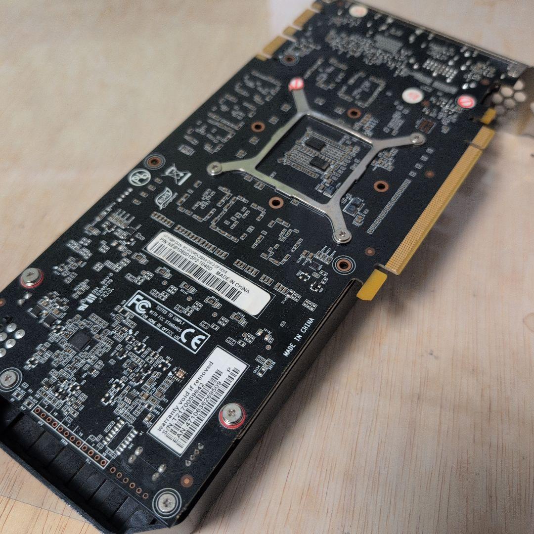 GEFORCE GTX 1080 8GB GDDR5X グラフィックボード