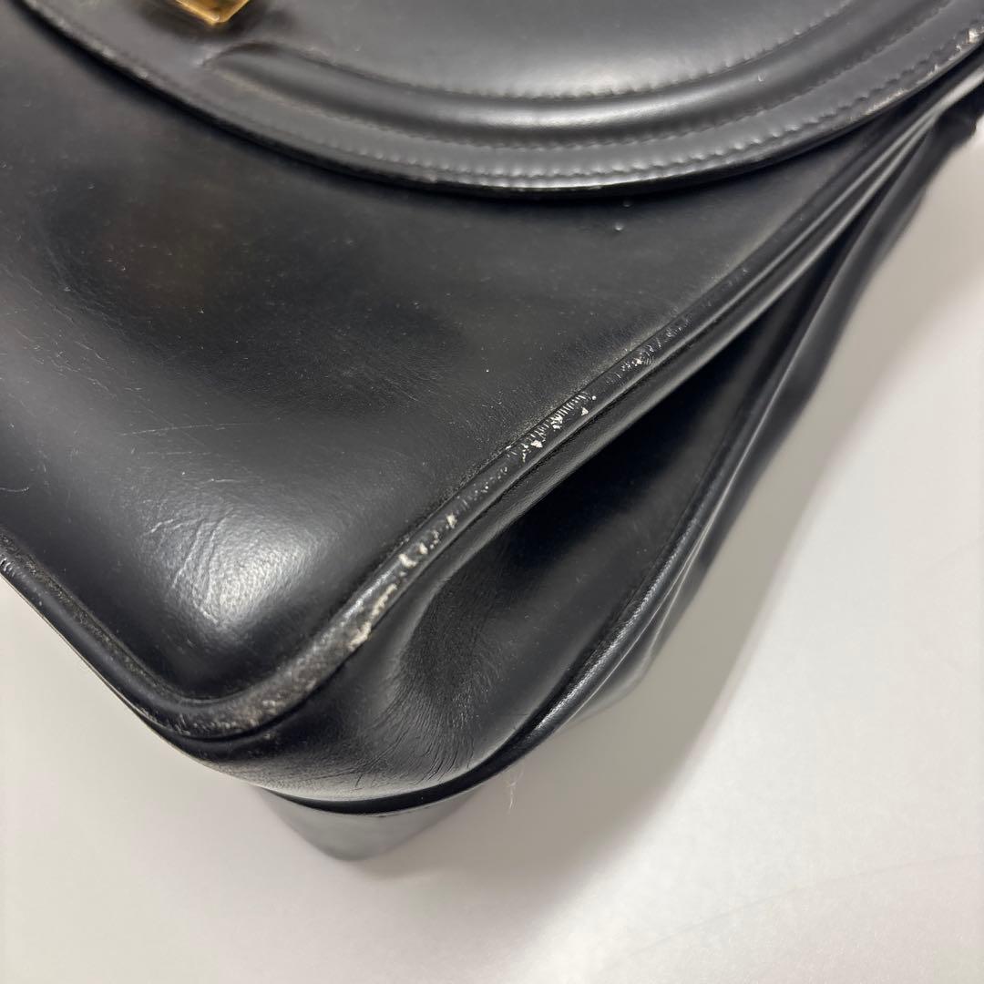 グッチ ヴィンテージ ハンドバッグ ゴールド金具