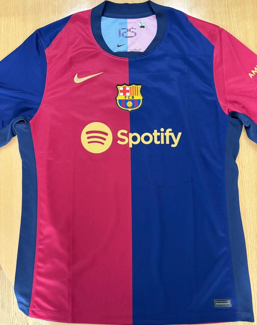 バルセロナ 24-25ホーム ラミンヤマル直筆サインユニフォーム