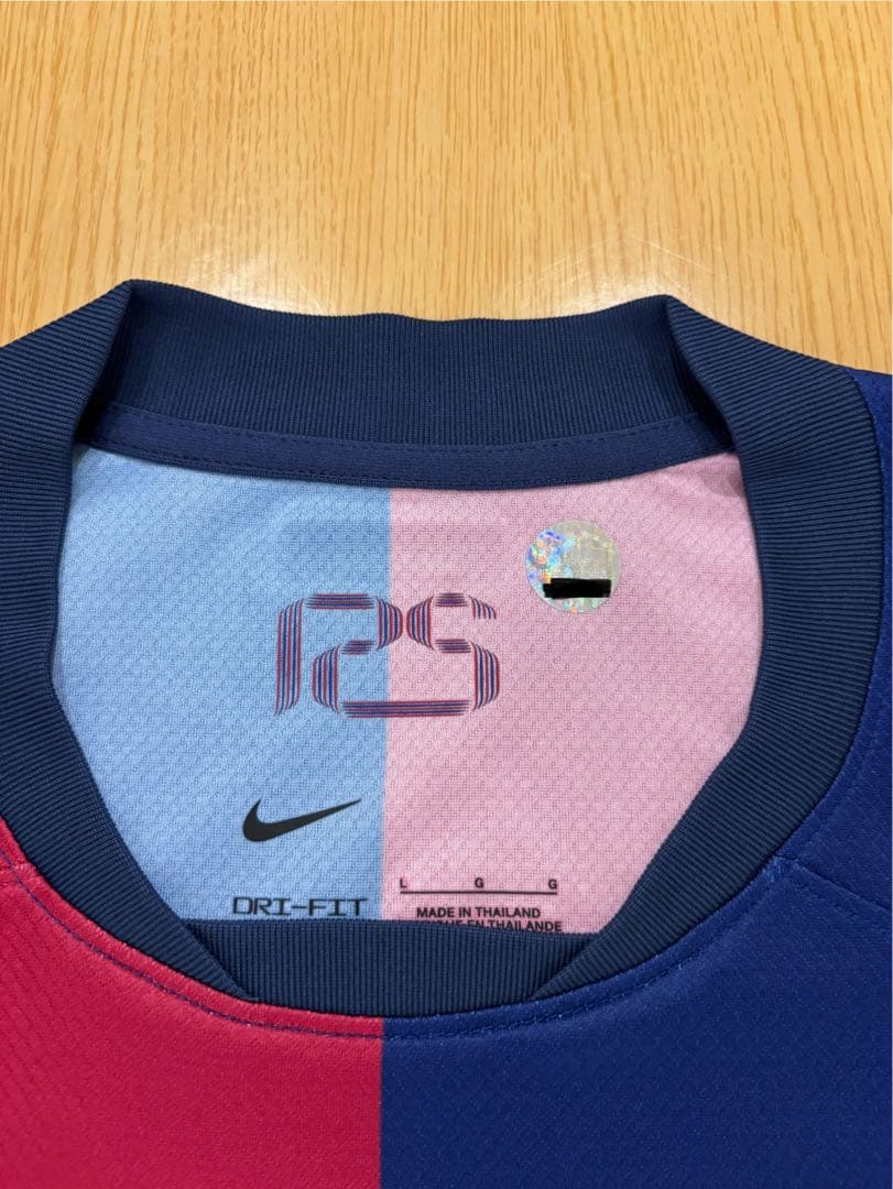 バルセロナ 24-25ホーム ラミンヤマル直筆サインユニフォーム