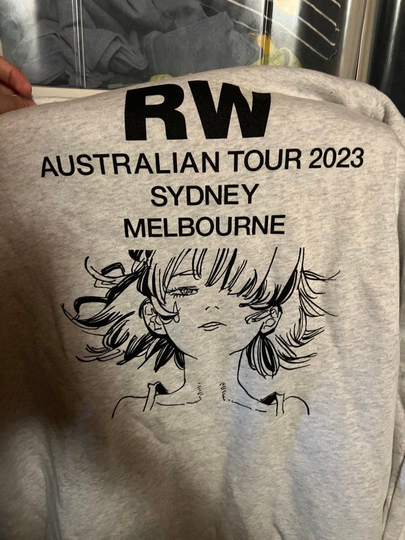 RADWIMPS ZIP HOODIE アスレチックヘザー