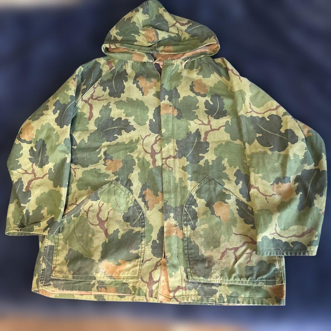 60s ヴィンテージ　ミッチェルカモ　フード付きジャケット　GRIPPER