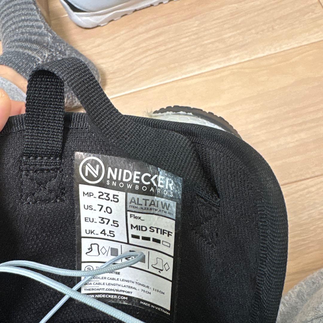 Nidecker ALTAI CLOUD 23-24 モデル 23.5cm