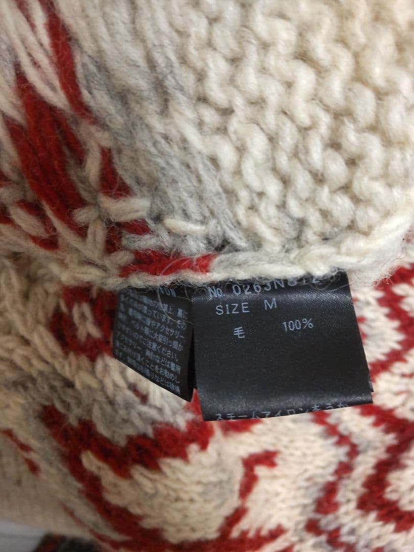 ヒステリックグラマー WARREN SCOTT　ブリティッシュウールセーター