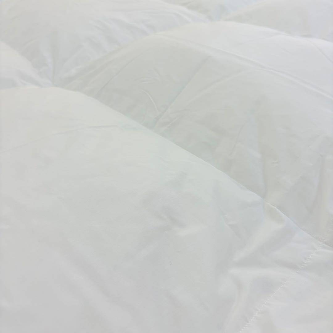 羽毛布団 セミダブル ポーランド産ホワイトダック93%　日本製　ロイヤルゴールド