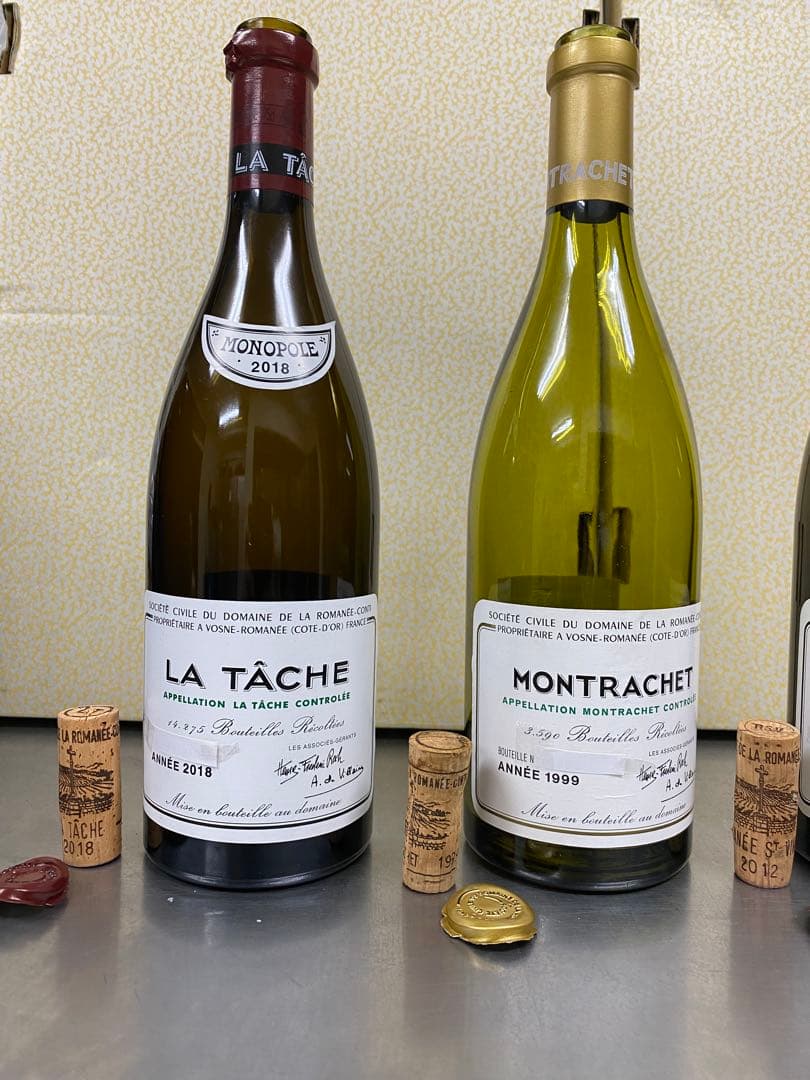 ◼️空き瓶◼️DRC ラターシュ モンラッシェ サンヴィヴァン　コルクキャップ付き