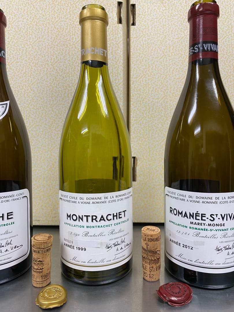 ◼️空き瓶◼️DRC ラターシュ モンラッシェ サンヴィヴァン　コルクキャップ付き