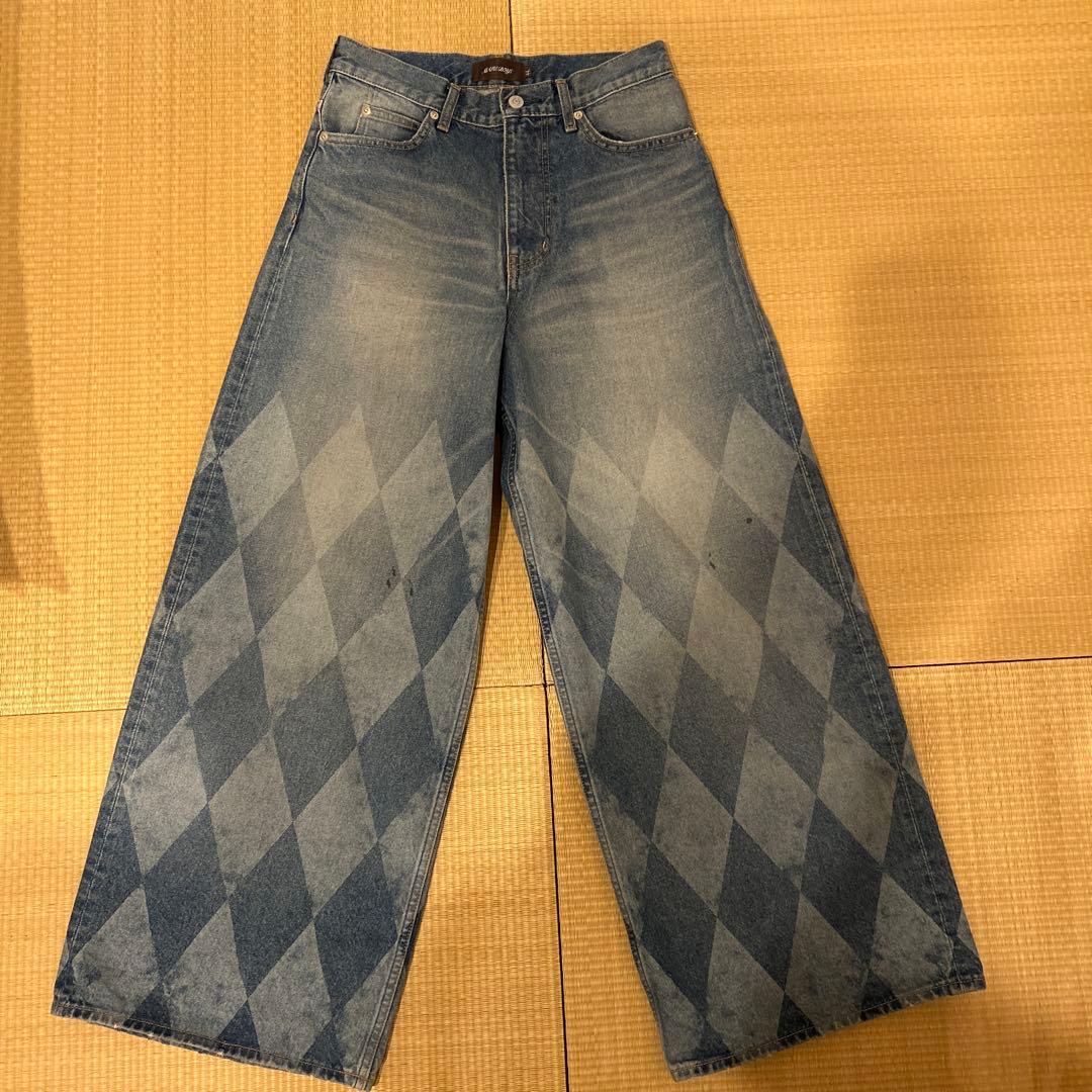 パンツ MASU 25AW MB BAGGY JEANS DIAMOND size44