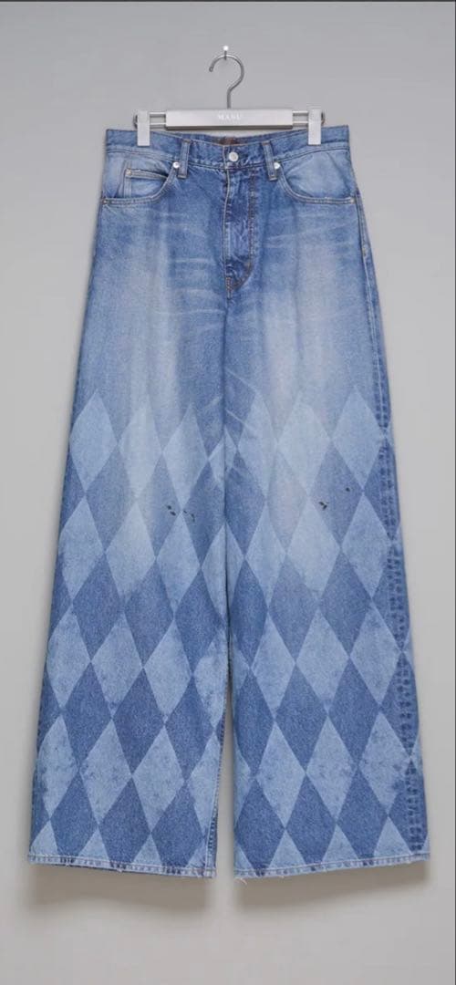 パンツ MASU 25AW MB BAGGY JEANS DIAMOND size44