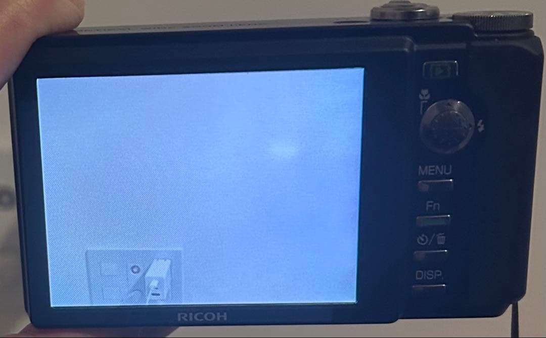 【動作確認済み】RICOH R10 デジカメ コンデジ 説明書 純正ケース付