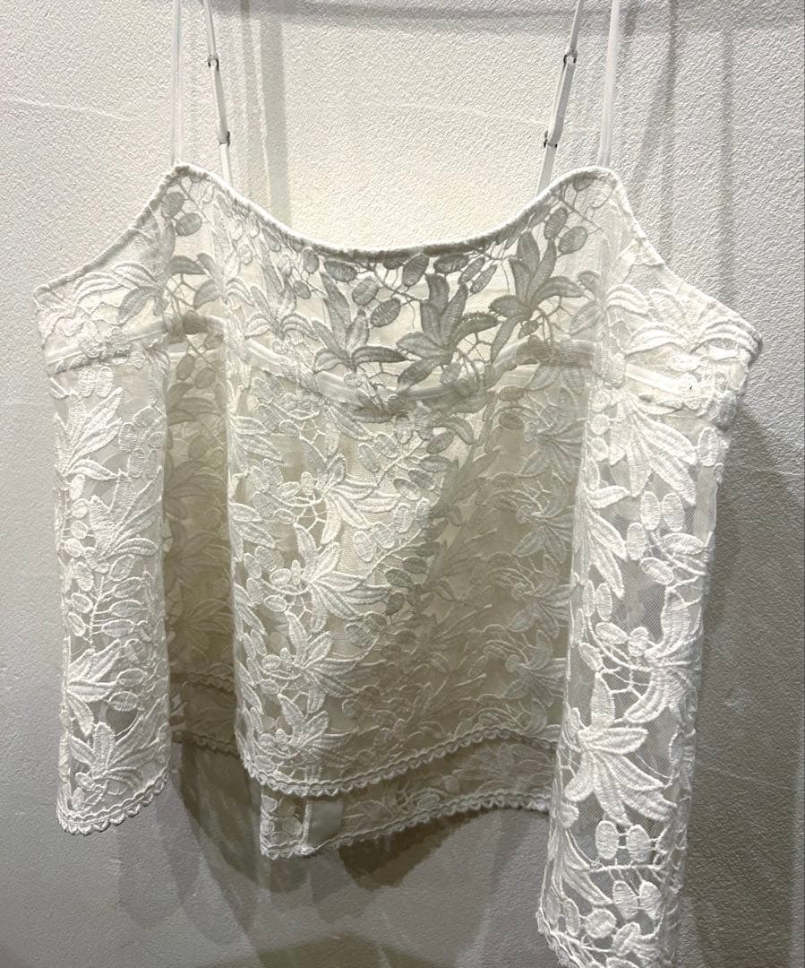 IENA レースショートキャミソール　イエナ