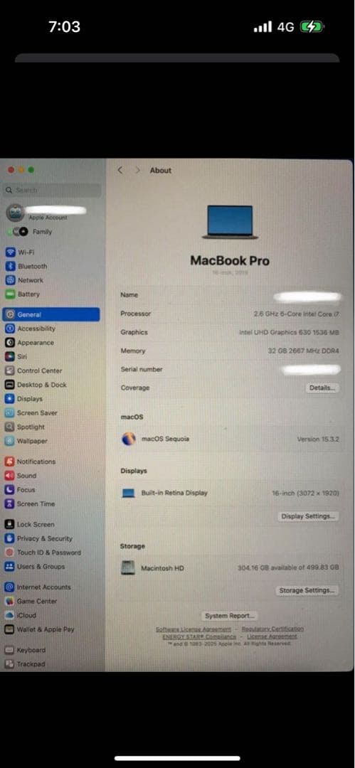 MacBook本体 Apple MacBook Pro