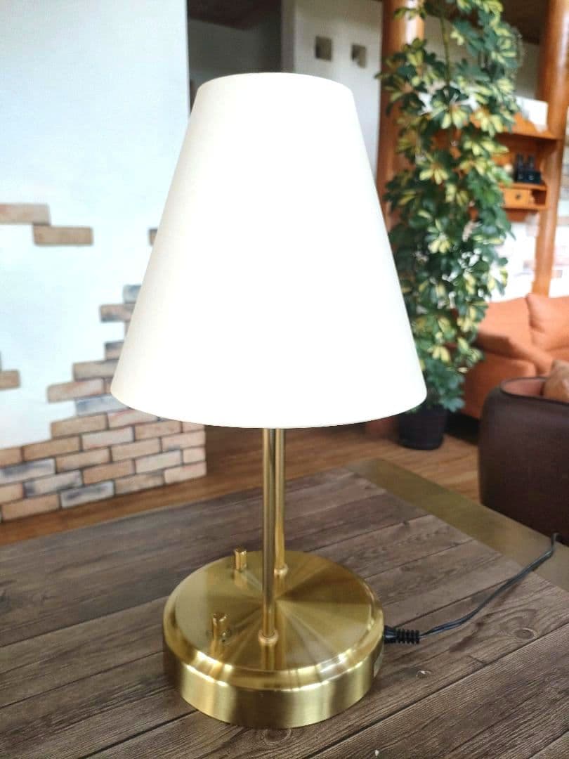 希少　パナソニック　Wテーブルライト　ベッドサイドライト　レトロ　ホテル　調光