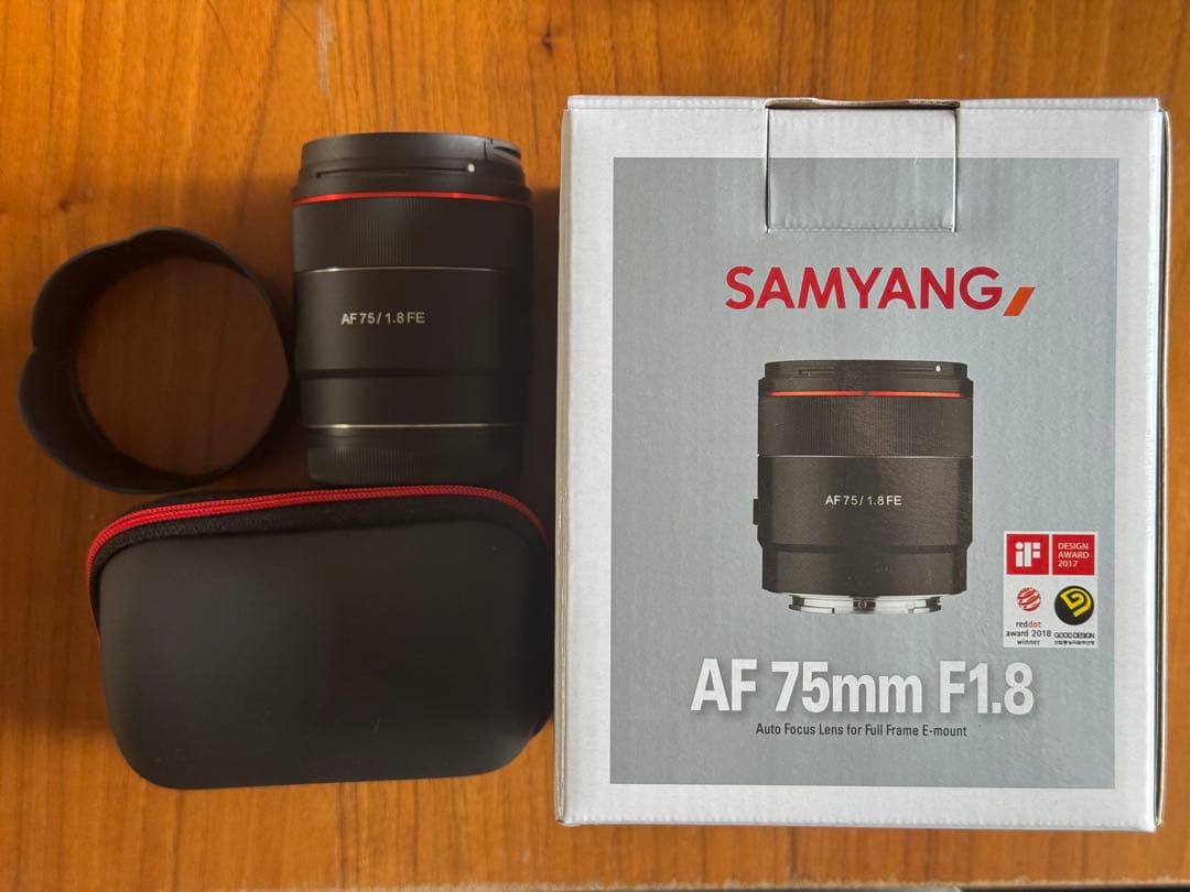 SAMYANG AF 75mm F1.8 FE ソニーEマウント用【保証期間内】