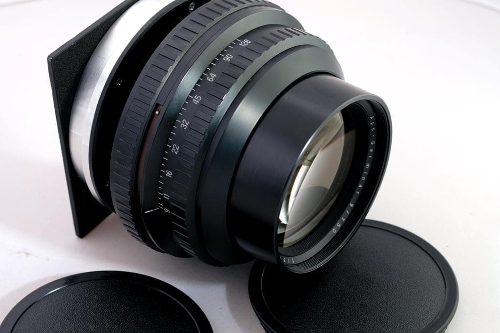 レア！！カールツァイス・イエナ アポ・ゲルミナー9/750 sinarボード付き