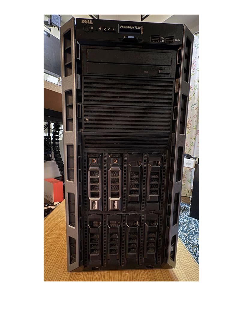 値下げ中 DELL PowerEdge T330 サーバーPC 8ベイストレージ
