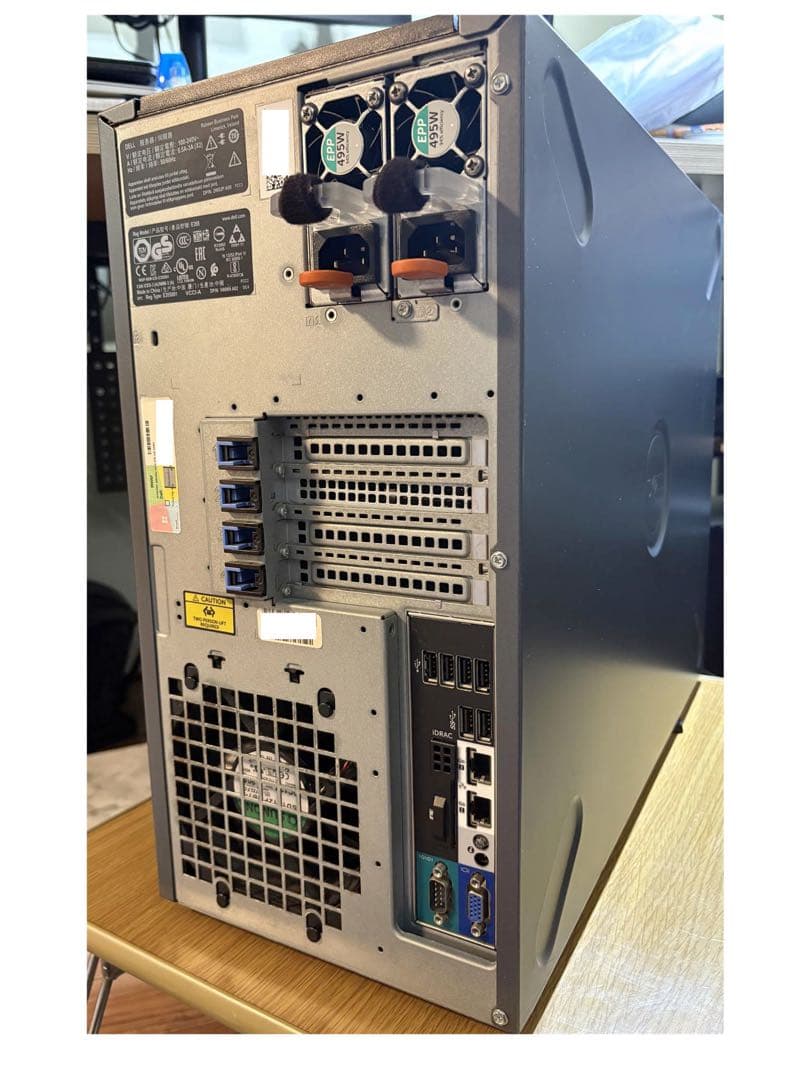 値下げ中 DELL PowerEdge T330 サーバーPC 8ベイストレージ