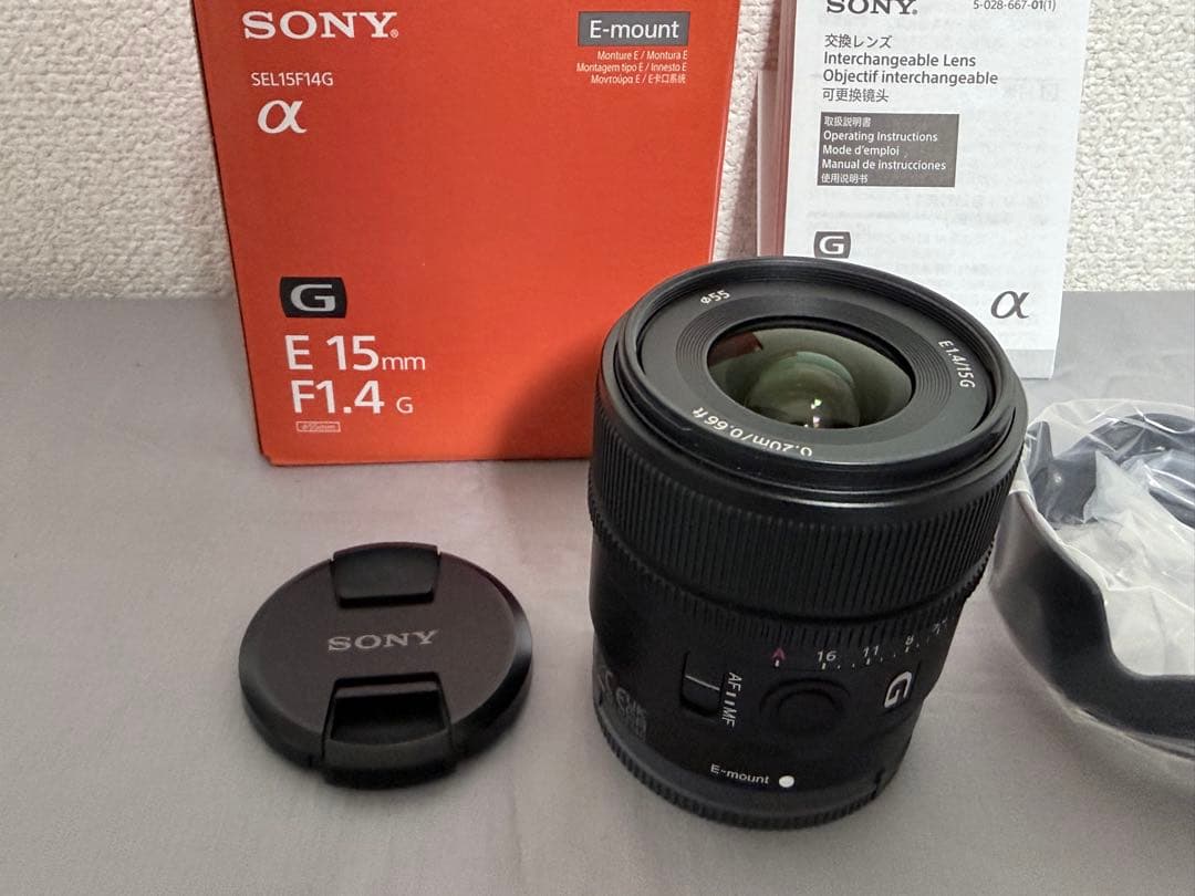 SONY (ソニー) E 15mm F1.4 G SEL15F14G