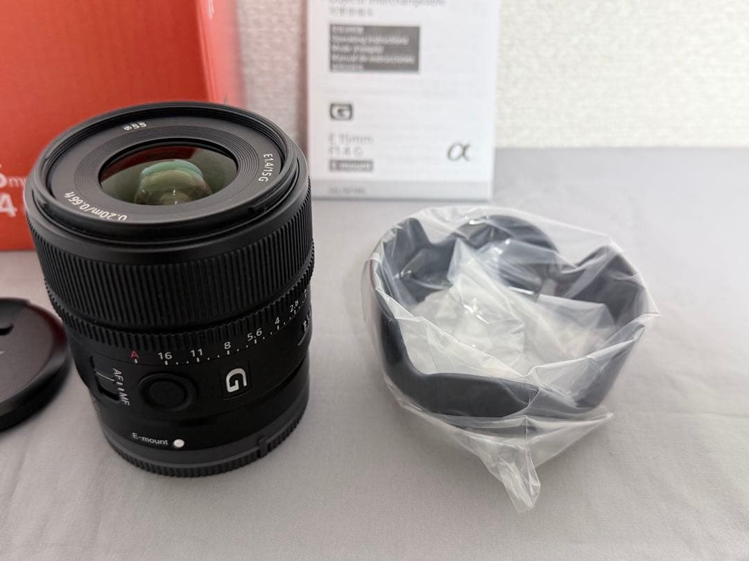 SONY (ソニー) E 15mm F1.4 G SEL15F14G