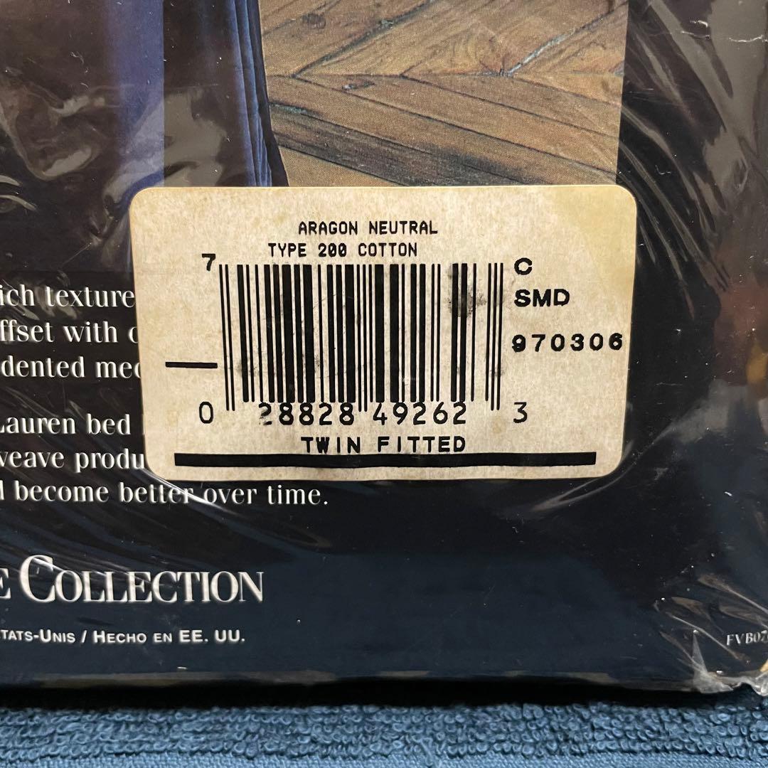 【未使用品】 「ラルフローレン ヒョウ柄シーツ」 RALPH LAUREN