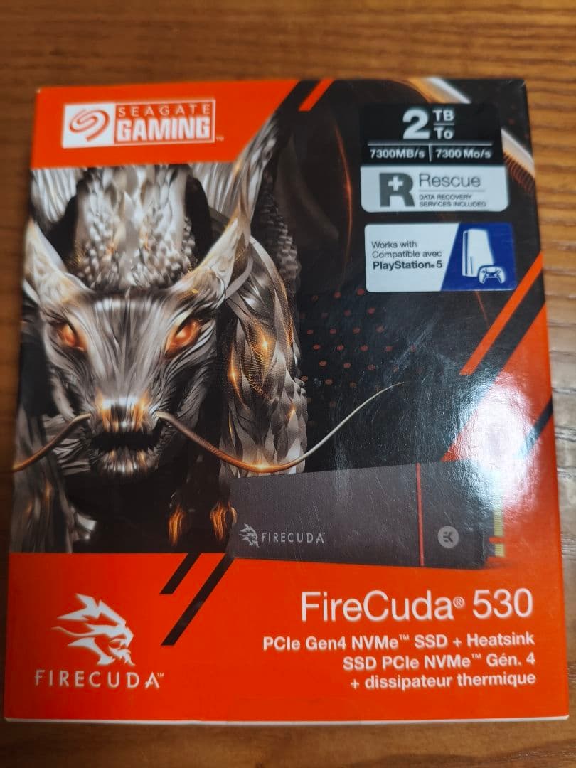 内蔵型SSD Seagate FireCuda 530 2TB SSD