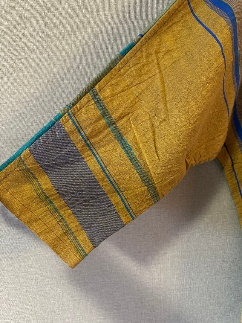 新品未使用　タマキニイメ fuwa-T ALL コットン100% マスタード系