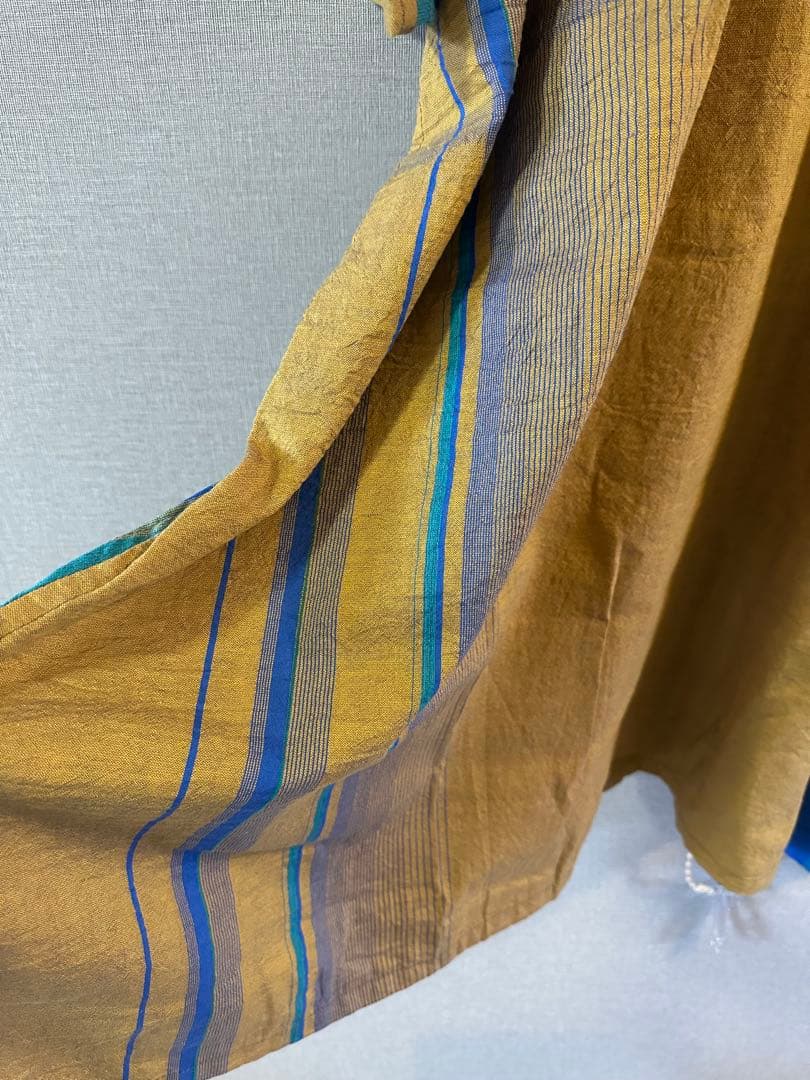 新品未使用　タマキニイメ fuwa-T ALL コットン100% マスタード系