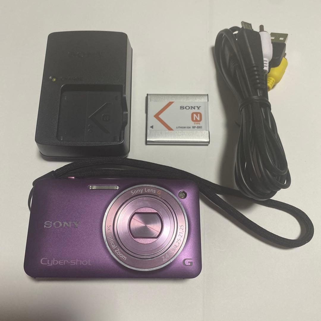 SONY Cyber-Shot DSC-WX5 バイオレット コンデジ ソニー