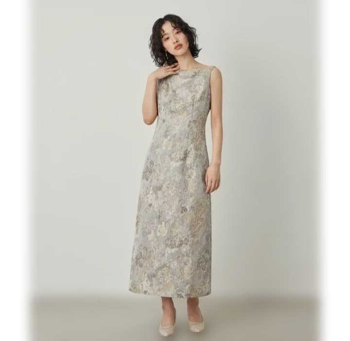 niana ニアナ ワンダリングジャガードドレス