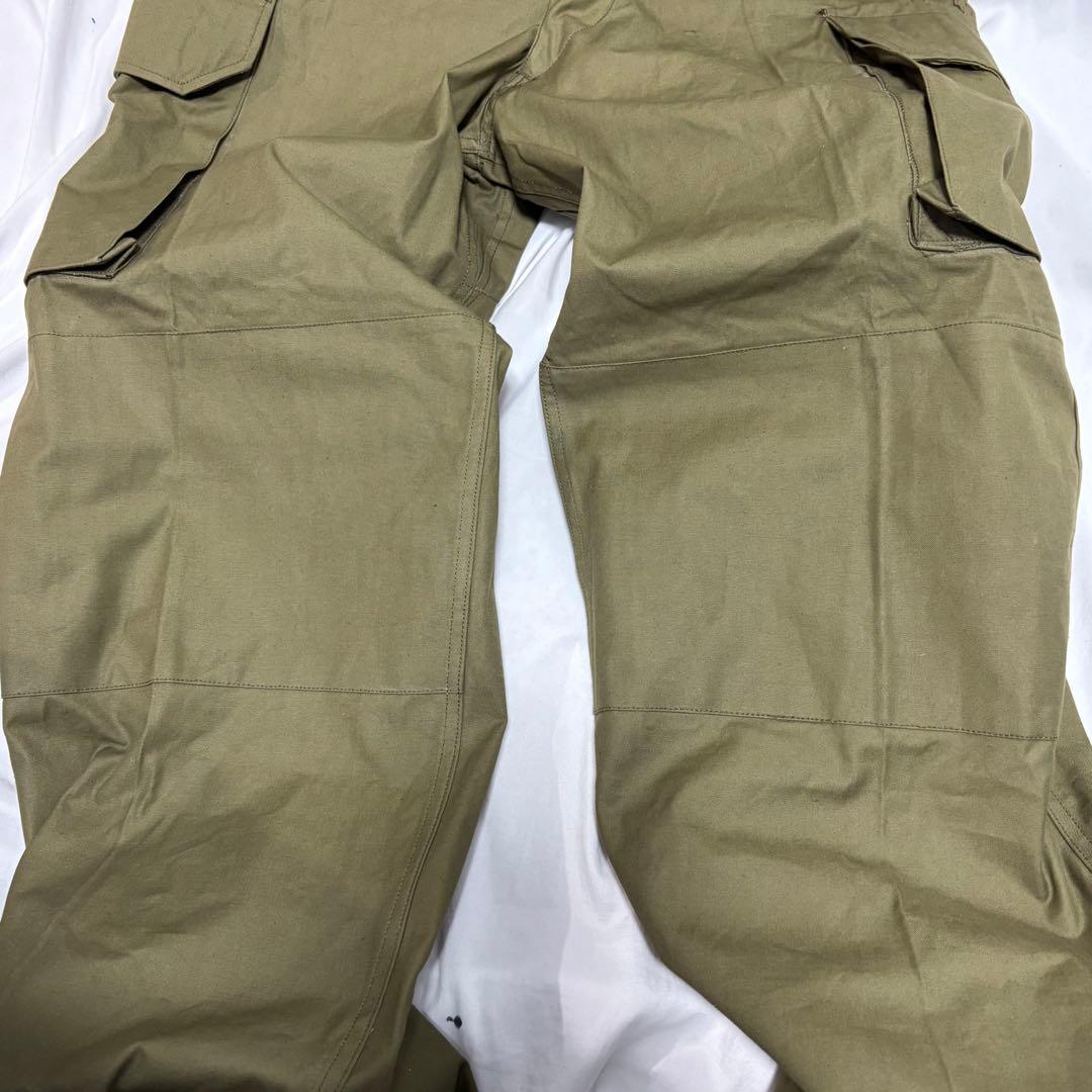 希少 実物 新品 デッドストック フランス軍 M-47 カーゴパンツ 前期型
