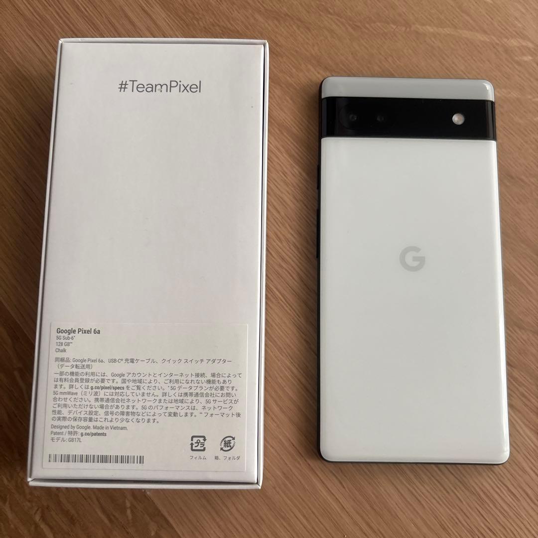Google Pixel 6a 本体 128GB SIM フリー付属品セット