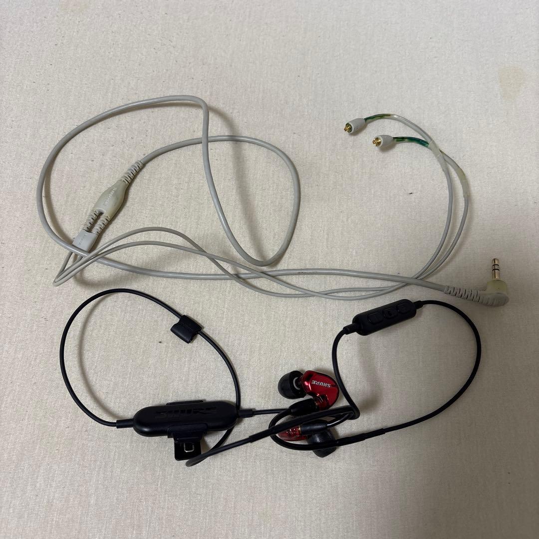 SHURE ワイヤレスイヤホン SE535 WIRELESS レッド