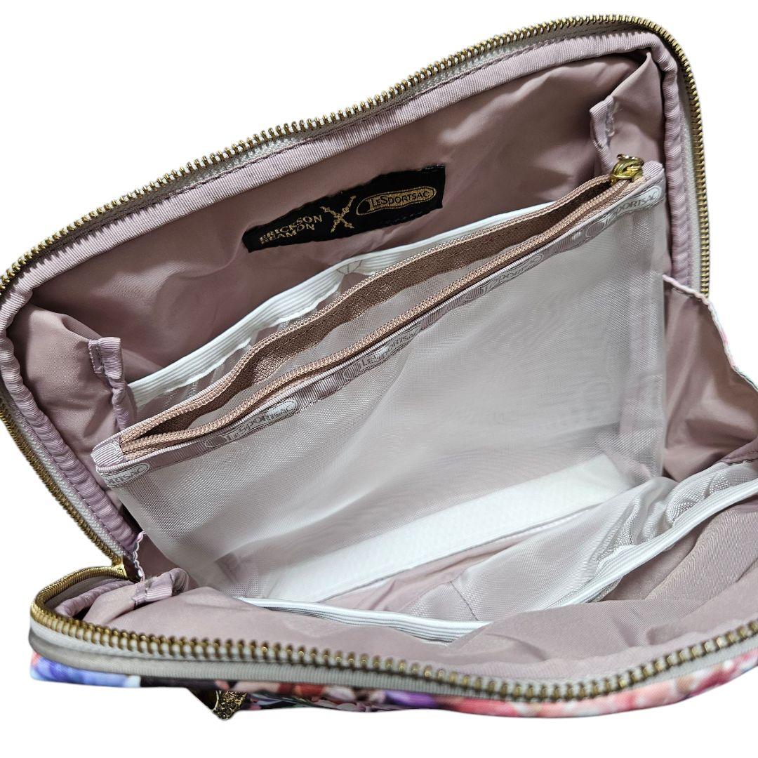 美品 レスポートサック エリクソンビーモン コラボ ポーチ クラッチバッグ