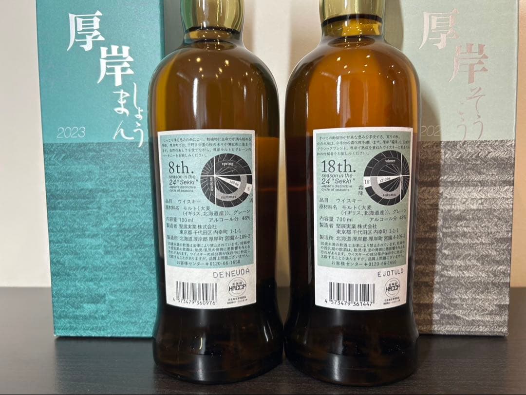 厚岸ブレンデッドウイスキー セット