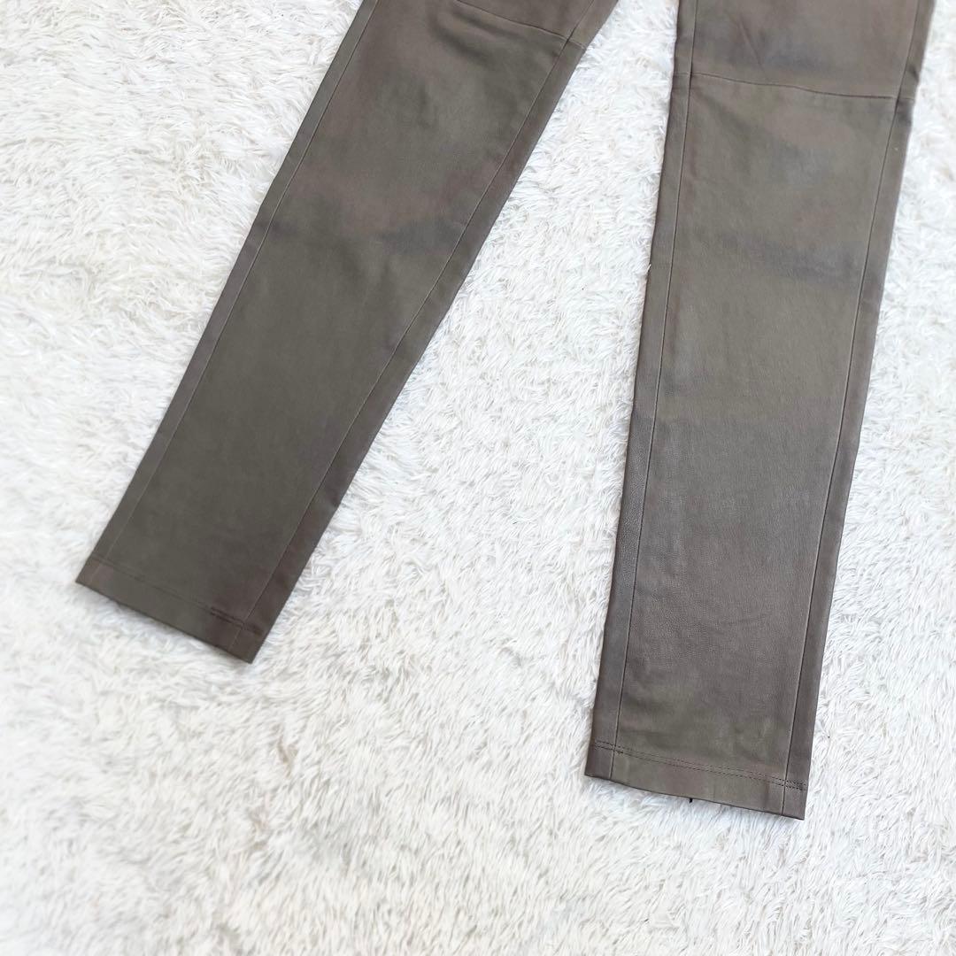 美品✨近年モデル　セオリー ラムレザーパンツ　ADBELLE L2 羊革