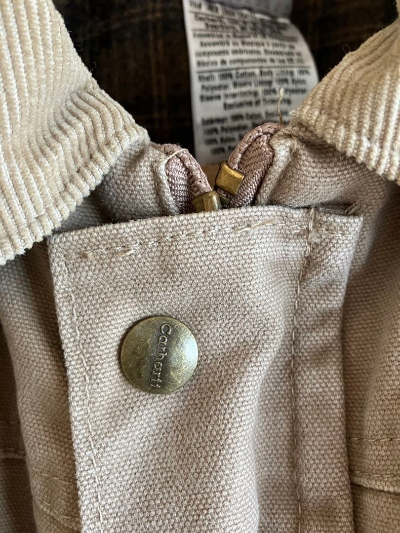 carhartt ダックコート