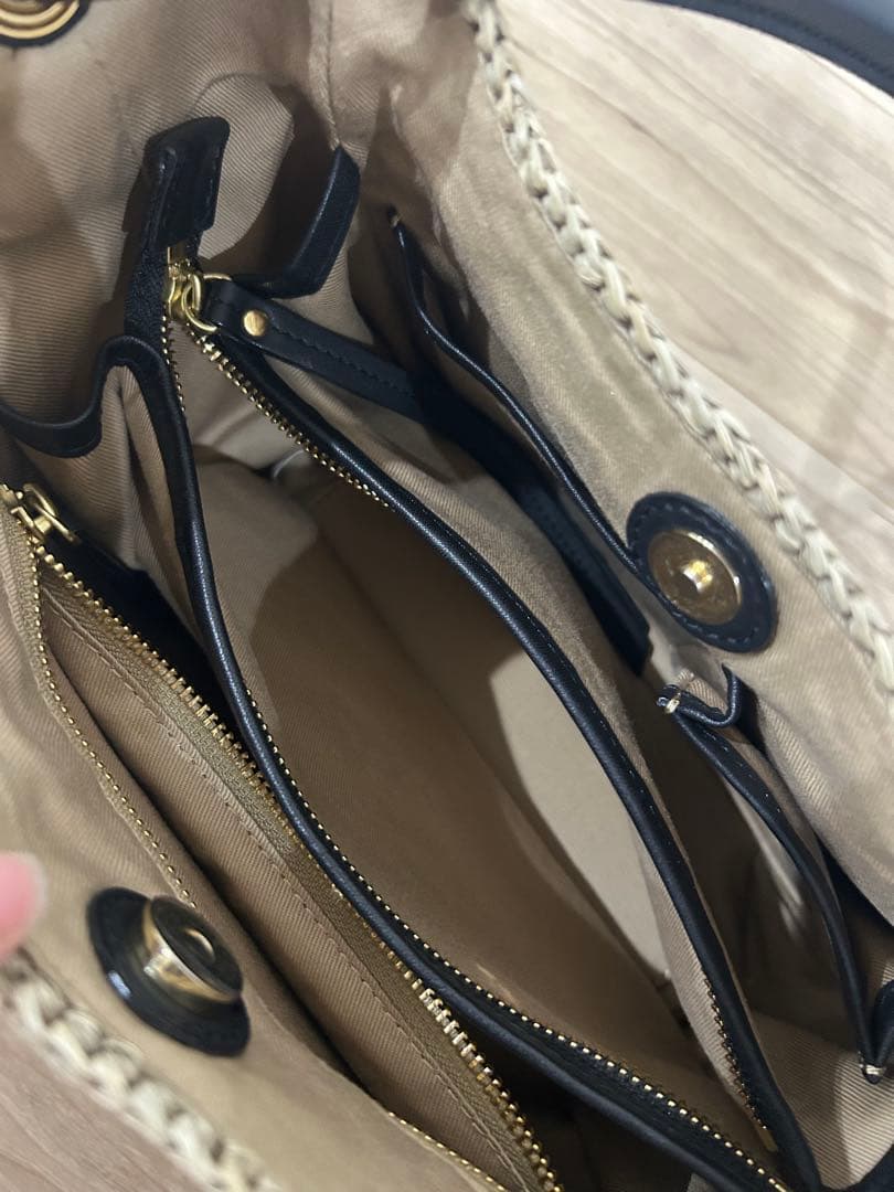 VIOLA d'ORO ヴィオラドーロ　かごバッグ　ワンショルダーバッグ