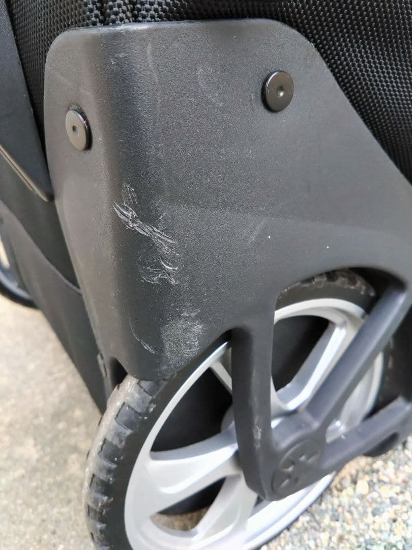 Slinger テニスバッグ 大型 青/黒 キャリー付き