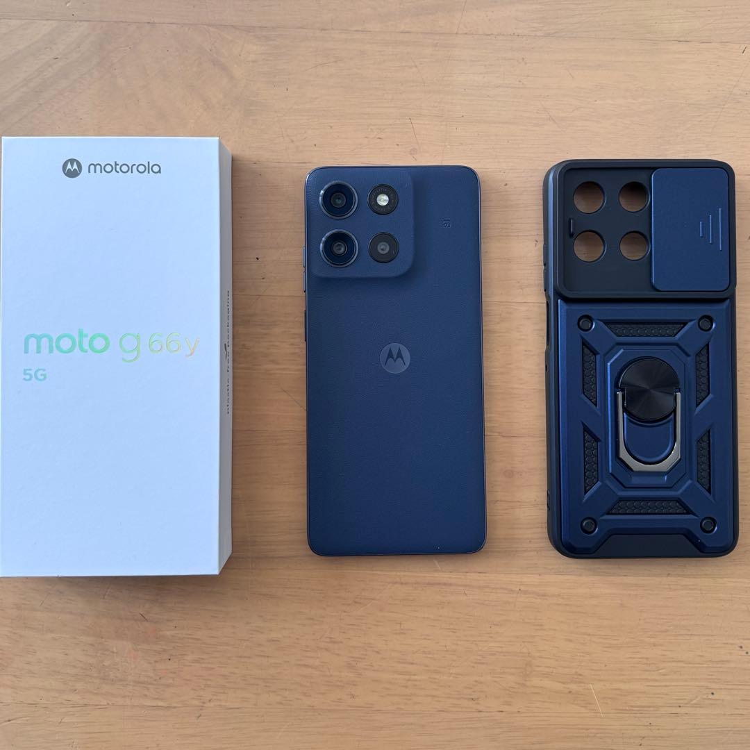使いやすいAndroidスマホ　moto g66y 5G 新品同様