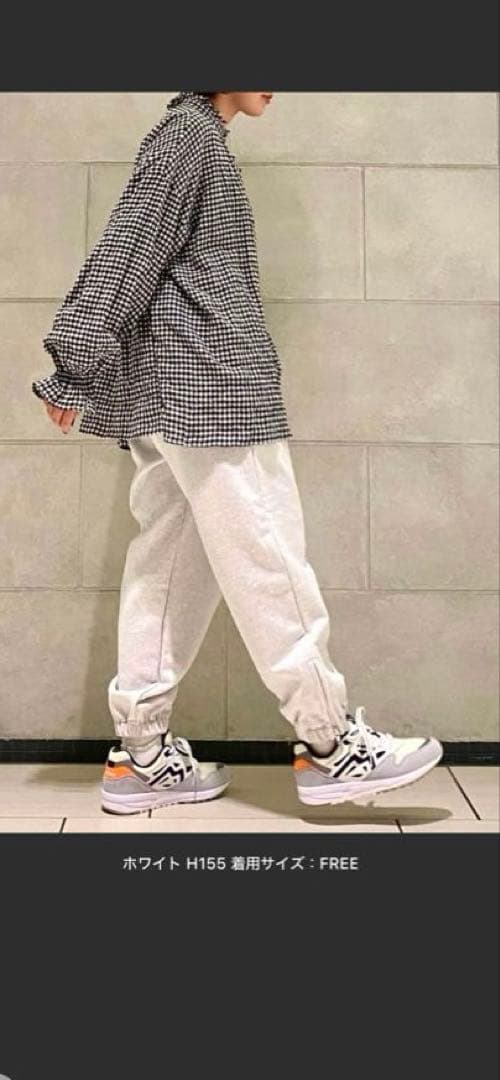 ジャーナルスタンダード　ラックス　チャコールグレー バルーンスリーブシャツ