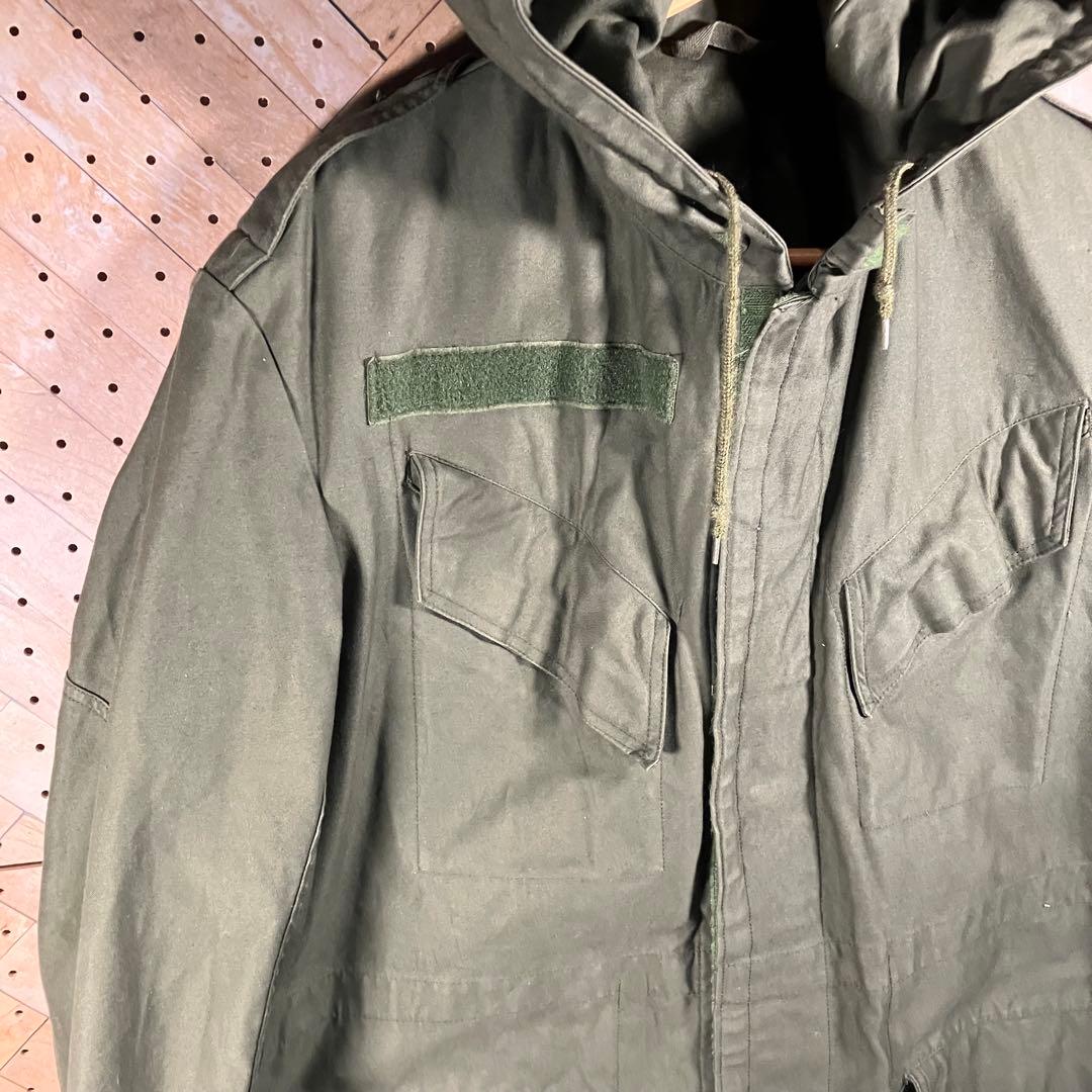 ベルギー軍 実物 1987 SEYNTEX モッズパーカー M-65 L相当