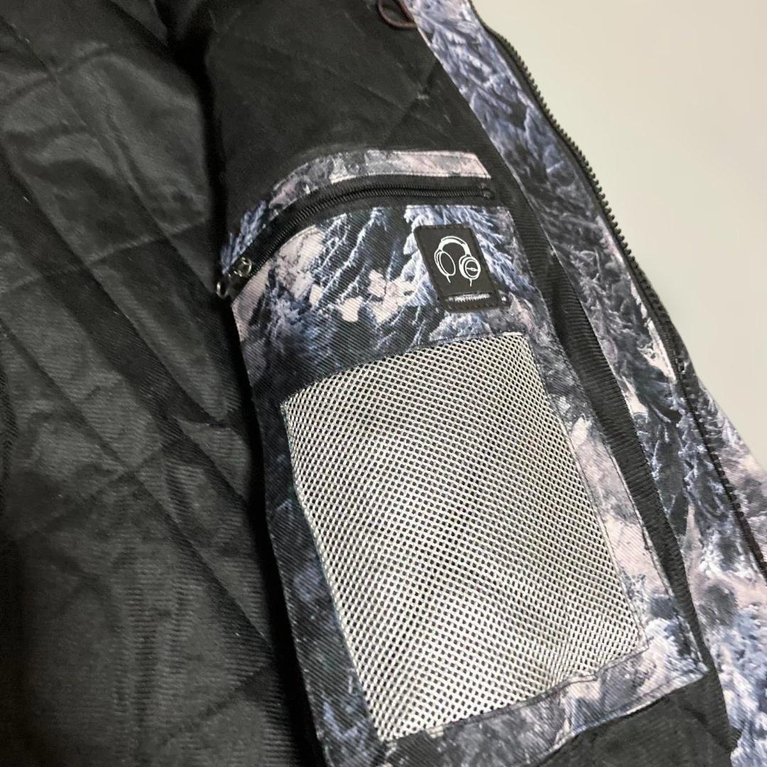 PONTAPES スキー スノボ ウェア 上下 メンズL 黒白